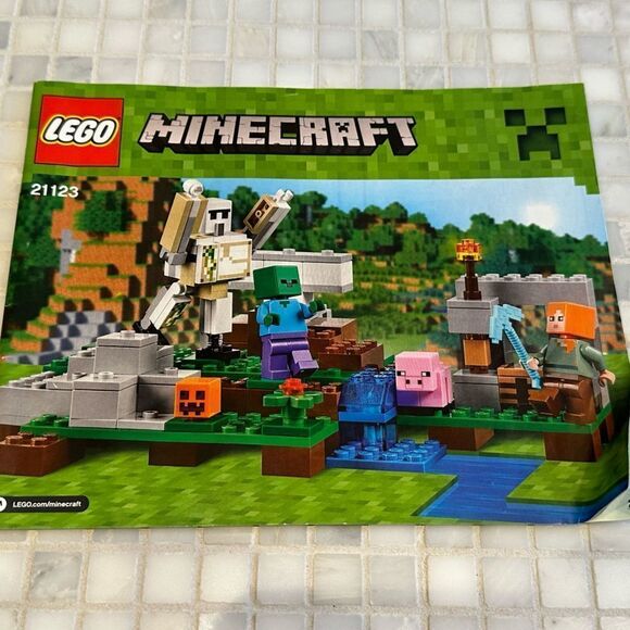 Lego Minecraft Lego Movie Instruction Manuals Lot - Picture 2 of 12